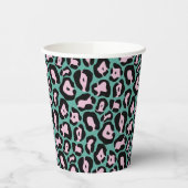 Gobelets En Papier Cheetah Animal Party Print Paper Cup (Gauche)