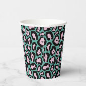 Gobelets En Papier Cheetah Animal Party Print Paper Cup (Droite)