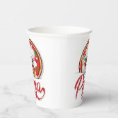 Gobelets En Papier Chef pizza italienne (Droite)