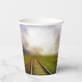 Gobelets En Papier Chemin de fer (Recto)