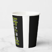 Gobelets En Papier Chemise de Noël moche de Noël (Gauche)