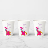 Gobelets En Papier Cheval de Chevalier médiéval en Imaginaire d'Armor