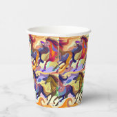 Gobelets En Papier Chevaux sauvages (Droite)