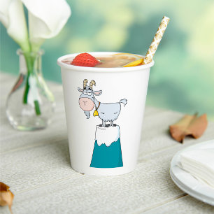 Gobelets En Papier Chèvre de Longhorn