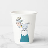 Gobelets En Papier Chèvre de Longhorn (Recto)