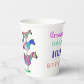 Gobelets En Papier Chèvres fête d'anniversaire personnalisée (Droite)