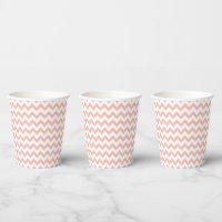 Chevron Zig Zag Motif Rose de sable blanc Scandi