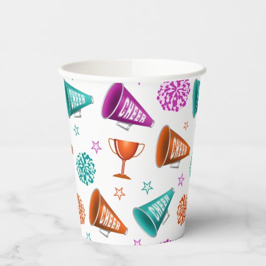 Gobelets En Papier Chevrons (Gauche)