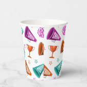 Gobelets En Papier Chevrons (Droite)