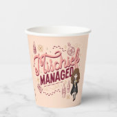 Gobelets En Papier Chibi Hermione "Le mal géré" (Recto)