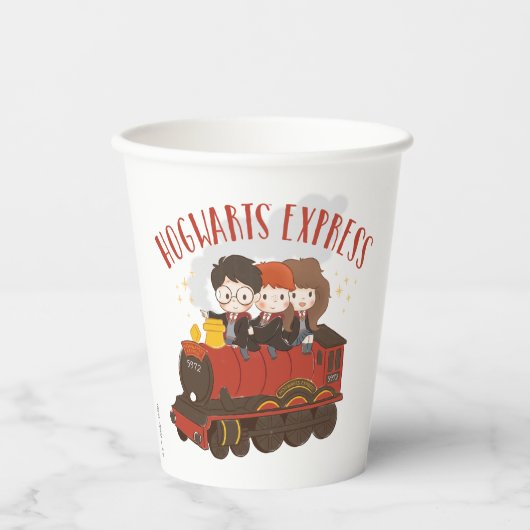 Gobelets En Papier Chibi HOGWARTS EXPRESS™ Ride (Recto)