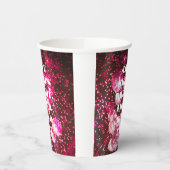 Gobelets En Papier Chic Bold Parties scintillant rose Retro Mariage d (Gauche)