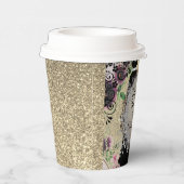 Gobelets En Papier Chic Elegant Fabulous 50e anniversaire (Droite)