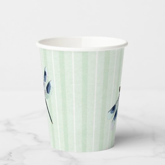 Gobelets En Papier Chic libellule (Gauche)