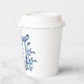 Gobelets En Papier Chic Pagode Monogramme N Coupes en papier (Gauche)