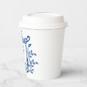 Gobelets En Papier Chic Pagode Monogramme P Coupes de papier (Gauche)