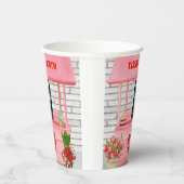 Gobelets En Papier Chien berger allemand Valentine's Day Kissing Boot (Droite)