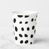 Gobelets En Papier Chien Black Spot Dalmatie Anniversaire (Droite)