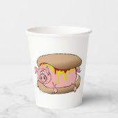 Gobelets En Papier Chien chaud (Recto)