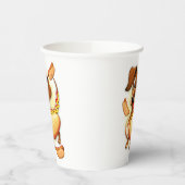 Gobelets En Papier Chien chaud Dachshund (Gauche)