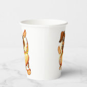 Gobelets En Papier Chien chaud Dachshund (Droite)