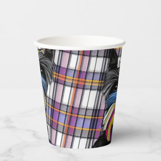 Gobelets En Papier Chien écossais (Recto)