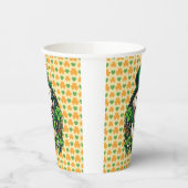 Gobelets En Papier Chien mignon de la Saint Patrick (Gauche)
