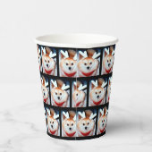 Gobelets En Papier Chiens Anniversaire Fête Personnalisé Animaux (Droite)