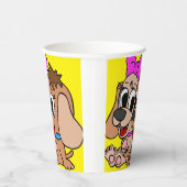 Gobelets En Papier Chiens d'art (Droite)