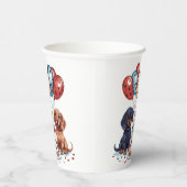 Gobelets En Papier Chiens de Dachshund (Droite)
