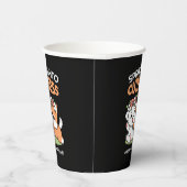 Gobelets En Papier Chiens de jeu avec Flower Crowns - Fun Spring Them (Droite)