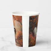 Gobelets En Papier Chin japonais à l'automne Feuilles automne Inspira (Droite)