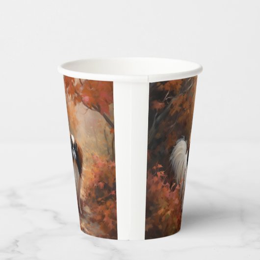 Gobelets En Papier Chin japonais à l'automne Feuilles automne Inspira (Droite)