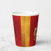 Gobelets En Papier Chinois FU Luck lantern Tiger Année saluant PC01 (Droite)