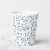 Gobelets En Papier Chinoiserie Bleue (Droite)