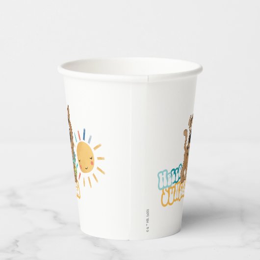 Gobelets En Papier Chiot Scooby-Doo "Bonjour soleil" (Droite)