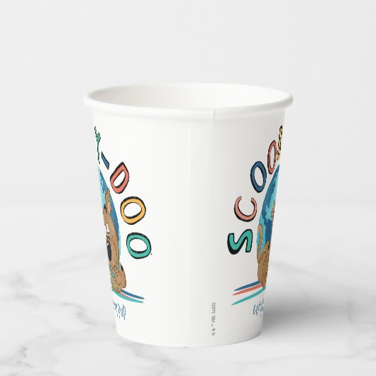 Gobelets En Papier Chiot Scooby-Doo "One Super Pup" (Droite)