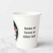 Gobelets En Papier Chip de Poker d'Affiches de bienvenue Las Vegas (Verso)