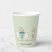 Gobelets En Papier Chirurgien plasticien (Recto)