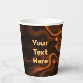 Gobelets En Papier Chocolat mexicain (Recto)