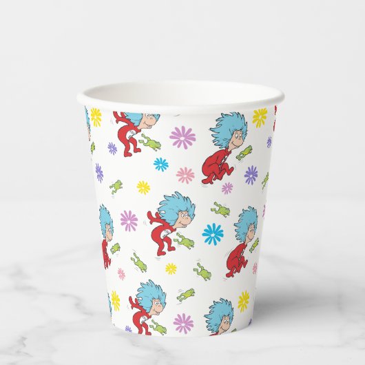 Gobelets En Papier Chose Une Chose Deux Chaussures Hoppy Motif (Recto)