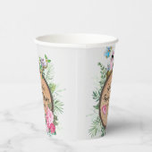 Gobelets En Papier Chouettes pour bébés - Bois (Droite)