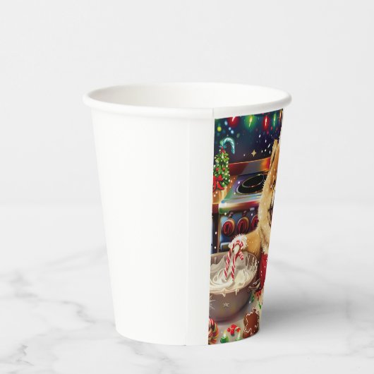 Gobelets En Papier Chow Chow Holiday Baking : Festive Noël (Droite)