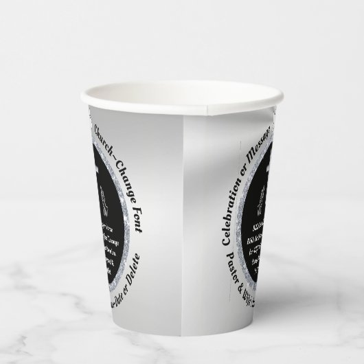 Gobelets En Papier Christian Paper Cups, pour Christian, Church Party (Droite)