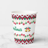 Gobelets En Papier Christmas  (Verso)