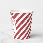 Gobelets En Papier Christmas Baby Shower (Verso)