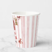 Gobelets En Papier Christmas Baby Shower  (Gauche)