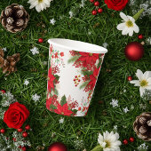 Gobelets En Papier Christmas baby shower festive  