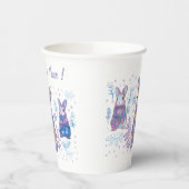 Gobelets En Papier Christmas Bunny (Gauche)