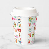 Gobelets En Papier Christmas Cococoa, Ginger Cookies (Droite)